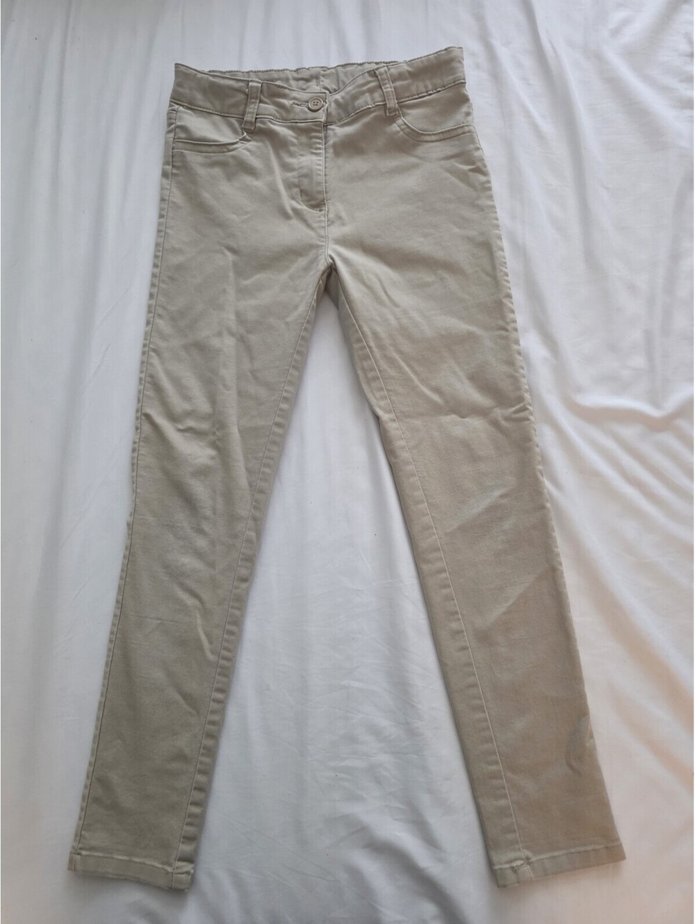 Nautica Girls Khaki Uniform Pants Size 10